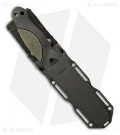 Hogue Knives EX-F02 Tanto Fixed Blade Knife OD Green (4.5" Black) 35241 -Knives Shop BHQ 32778 03