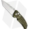Hogue Knives EX01 Knife OD Green Aluminum Handle Tanto Blade (4" Tumble Plain) -Knives Shop BHQ 6309