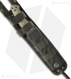 Hogue Knives EX-F01 Tactical Fixed Blade Knife Green G10 (5.5" Black) 35178 -Knives Shop BHQ 8734 03