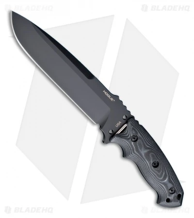 Hogue Knives EX-F01 Large Tactical Fixed Blade Knife Black G10 (7" Plain) 35159 3 Hogue Knives EX-F01 Large Tactical Fixed Blade Knife Black G10 (7" Plain) 35159