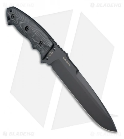 Hogue Knives EX-F01 Large Tactical Fixed Blade Knife Black G10 (7" Plain) 35159 4 Hogue Knives EX-F01 Large Tactical Fixed Blade Knife Black G10 (7" Plain) 35159 - Image 2