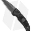 Hogue Knives A01 Microswitch Auto Knife Sig Medallion Wharncliffe (2.6" Black) -Knives Shop Hogue A01 Microswitch Wharncliffe Black Sig Medallion Black 16102 BHQ 100450 jr