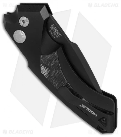 Hogue Knives EX-A05 Spear Point Automatic Knife Black G-Mascus (3.5" Black) 4 Hogue Knives EX-A05 Spear Point Automatic Knife Black G-Mascus (3.5" Black) - Image 2