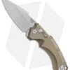 Hogue Knives EX-A05 Spear Point Automatic Knife FDE (3.5" Stonewash) 34534 -Knives Shop Hogue Auto FDE spear point tumble BHQ 80671 er