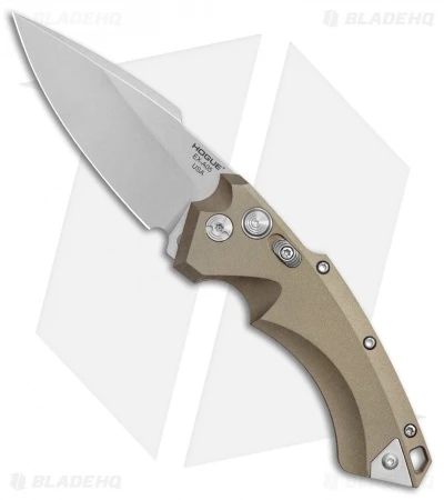 Hogue Knives EX-A05 Spear Point Automatic Knife FDE (3.5" Stonewash) 34534 3 Hogue Knives EX-A05 Spear Point Automatic Knife FDE (3.5" Stonewash) 34534