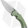 Hogue Knives EX-A05 Spear Point Automatic Knife OD Green (4" Stonewash) 34511 -Knives Shop Hogue Auto OD Green Spear Point Plain BHQ 80666 er