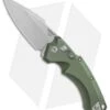 Hogue Knives EX-A05 Spear Point Automatic Knife OD Green (3.5" Stonewash) 34531 -Knives Shop Hogue Auto OD Green spear point tumble BHQ 80669 er