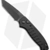 Hogue Ballista Tanto Automatic Knife Matte Black (3.5" Black Serr) 64120