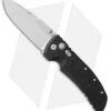 Hogue Knives EX-01 Drop Point Folding Knife Black G-10 (4" Stonewash) 34157