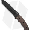 Hogue Knives EX F01 Large Tanto Fixed Blade Brown G-10 (7" Black A2)