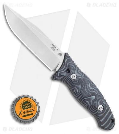 Hogue EX-F02 Clip Point Fixed Blade Black/Gray G10 (4.5" Stonewash) 35279 6 Hogue EX-F02 Clip Point Fixed Blade Black/Gray G10 (4.5" Stonewash) 35279 - Image 4