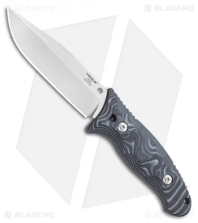 Hogue EX-F02 Clip Point Fixed Blade Black/Gray G10 (4.5" Stonewash) 35279 3 Hogue EX-F02 Clip Point Fixed Blade Black/Gray G10 (4.5" Stonewash) 35279