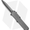 Hogue Incursion D/E OTF Automatic Knife Gray Aluminum (3.875" Black) 54062