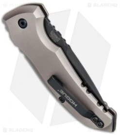 Hogue Knives A01 Microswitch Automatic Knife Flat Dark Earth (2.6" Black) 24117 -Knives Shop Hogue Knives A01 Microswitch Auto Flat Dark Black 24117 BHQ 78510 jr side