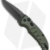 Hogue Knives A01 Microswitch Automatic Knife OD Green (2.6" Black) 24111