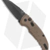 Hogue Knives A01 Microswitch Wharncliffe Automatic Knife FDE (2.6" Black)