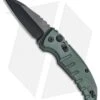 Hogue Knives A01 Microswitch Wharncliffe Automatic Knife OD Green (2.6" Black) -Knives Shop Hogue Knives A01 Microswitch Wharncliffe Auto OD Green Black 24101 EXLKRL BHQ 79351 jr