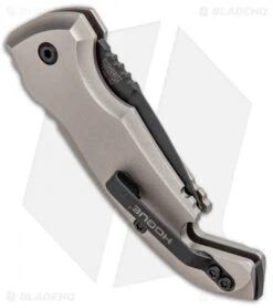 Hogue Knives CA Legal A01 Microswitch Automatic Knife FDE (1.8" Black) -Knives Shop Hogue Knives CA Legal A01 Microswitch Auto FDE Black 24127 BHQ 83447 jr side