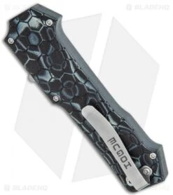 Hogue Knives Compound OTF Automatic Knife Tanto Black (3.5" Stonewash) 34029 -Knives Shop Hogue Knives Compound OTF Auto Tanto Black SW BHQ 93914 jr side