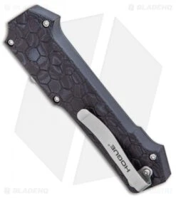 Hogue Knives Compound OTF Clip Point Automatic Knife Black (3.5" SW) 34039 8 Hogue Knives Compound OTF Clip Point Automatic Knife Black (3.5" SW) 34039 -Knives Shop Hogue Knives Compound OTF CP Auto Black SW 34039 BHQ 93919 jr side