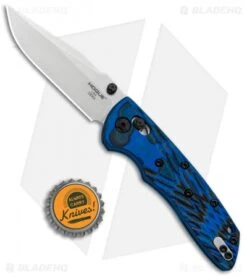 Hogue Knives Deka Clip Point Pocket Knife Blue Lava G-Mascus (3.25" SW 20CV) -Knives Shop Hogue Knives Deka Folding DP Blue Lava G Mascus Tumble 24273 BHQ 102920 jr bottlecap
