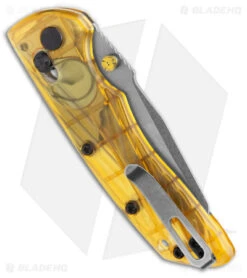 Hogue Knives Deka MagnaCut Clip Point Knife Ultem (3.25" Tumbled) -Knives Shop Hogue Knives Deka MagnaCut Wharncliffe Knife Ultem Tumbled BHQ 179217 KC spine 1