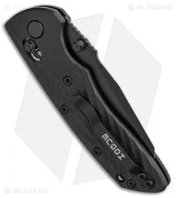 Hogue Knives Deka Wharncliffe Pocket Knife Black G-10 (3.25" Black 20CV) -Knives Shop Hogue Knives Deka Modified Wharncliffe Knife Black G10 Black BHQ 102930 kp back