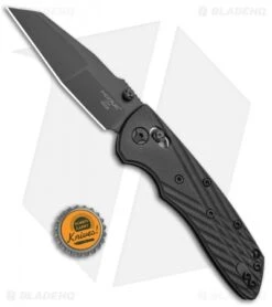 Hogue Knives Deka Wharncliffe Pocket Knife Black G-10 (3.25" Black 20CV) -Knives Shop Hogue Knives Deka Modified Wharncliffe Knife Black G10 Black BHQ 102930 kp bottle cap