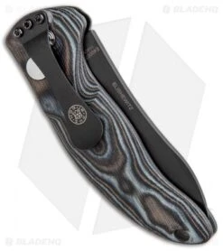 Hogue Knives EX-A04 Automatic Knife Black/Gray G-Mascus (3.5" Black) 34439 -Knives Shop Hogue Knives EX A04 Auto Black Gray G Mascus Black 34439 BHQ 91394 jr side