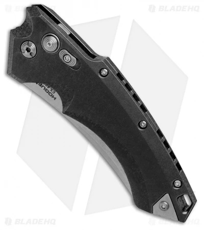 Hogue Knives EX-A05 Wharncliffe Automatic Knife Black (4" Stonewash) 34500 4 Hogue Knives EX-A05 Wharncliffe Automatic Knife Black (4" Stonewash) 34500 - Image 2