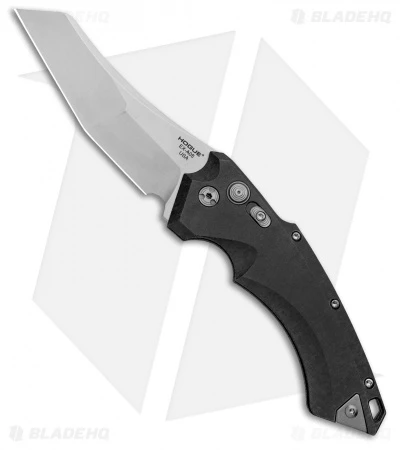 Hogue Knives EX-A05 Wharncliffe Automatic Knife Black (4" Stonewash) 34500 3 Hogue Knives EX-A05 Wharncliffe Automatic Knife Black (4" Stonewash) 34500