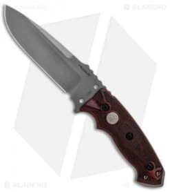 Hogue Knives EX-F01 Fixed Blade Knife Rosewood (5.5" Plain) 37175