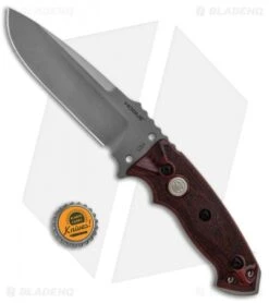 Hogue Knives EX-F01 Fixed Blade Knife Rosewood (5.5" Plain) 37175 -Knives Shop Hogue Knives EX F01 Rosewood Plain 37175 BHQ 88775 jr bottlecap