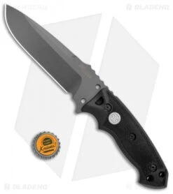 Hogue Knives EX-F01 Tactical Fixed Blade Knife Black G-10 Sig (5.5" Gray) -Knives Shop Hogue Knives EX F01 Tactical Fixed Black G 10 Sig Gray 37172 BHQ 100454 jr bottlecap