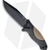 Hogue Knives EX-F02 Clip Point Fixed Blade Flat Dark Earth (4.5" Black) 35253 -Knives Shop Hogue Knives EX F02 CP Flat Dark Earth Black BHQ 31686 jr