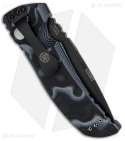 Hogue Knives EX-A01 Automatic Knife Black G-10 (4" Black) -Knives Shop Hogue Knives EX01 Auto DP Black G 10 Black Plain 34119 BHQ 9961 jr side