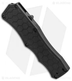 Hogue Knives Exploit OTF Automatic Knife Clip Point Black (3.5" Black) 34056 -Knives Shop Hogue Knives Exploit OTF Auto CP Black Black 34056 BHQ 93908 jr spine
