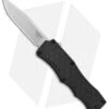 Hogue Knives Exploit OTF Automatic Knife Clip Point Black (3.5" Stonewash) 34050 -Knives Shop Hogue Knives Exploit OTF Auto CP Black SW BHQ 93909 jr