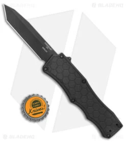 Hogue Knives Exploit OTF Automatic Knife Tanto Black (3.5" Black) 34047 -Knives Shop Hogue Knives Exploit OTF Auto Tanto Black Black BHQ 139687 jr bottlecap