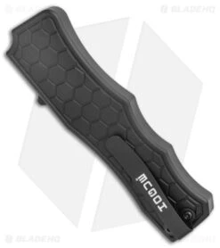 Hogue Knives Exploit OTF Automatic Knife Tanto Black (3.5" Black) 34046 -Knives Shop Hogue Knives Exploit OTF Auto Tanto Black No Black BHQ 93907 jr side