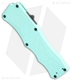 Knives Shop -Knives Shop Hogue Knives OTF Auto Aquamarine Black BHQ 108959 jr spine