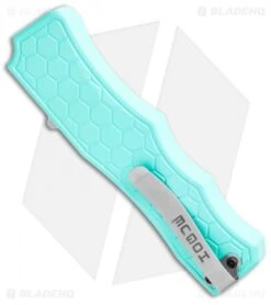Hogue Knives Exploit OTF Automatic Knife Aquamarine (3.4" Stonewash) -Knives Shop Hogue Knives OTF Auto Aquamarine SW 34054 BHQ 108694 jr side