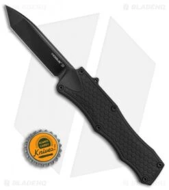 Hogue Knives OTF Tanto Automatic Knife Black (3.375" Black) 34006 -Knives Shop Hogue Knives OTF tanto black black 34006 BHQ 68519 er size