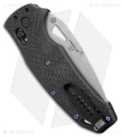 Hogue SIG K320 AXG Drop Point Manual Folding Knife Carbon Fiber (3.5" Stonewash) -Knives Shop Hogue Knives SIG K320 AXG DP Manual Folding Knife CF SW BHQ 176979 jr side