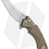Hogue Knives X5 Wharncliffe Flipper Knife FDE (3.5" Stonewash) 34564 -Knives Shop Hogue Knives X 5 Wharncliffe Flipper FDE SW 3.5in 34564 BHQ 81369 jr