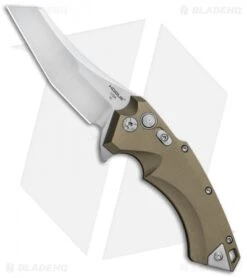 Hogue Knives X5 Wharncliffe Flipper Knife FDE (3.5" Stonewash) 34564