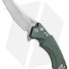 Hogue Knives X5 Wharncliffe Flipper Knife OD Green (3.5" Stonewash) 34561