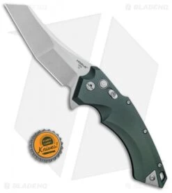 Hogue Knives X5 Wharncliffe Flipper Knife OD Green (4" Stonewash) 34544 -Knives Shop Hogue Knives X 5 Wharncliffe Flipper OD Green SW 34541 BHQ 81364 jr bottlecap
