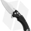 Hogue Knives X5 Spear Point Flipper Knife Black Aluminum (4" Stonewash) 34550 -Knives Shop Hogue Knives X5 SP Flipper Black Alum SW 34550 EXLRSR BHQ 95612 jr