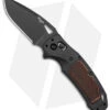 Hogue Sig K320 Classic AXG Drop Point Knife Black Aluminum + Walnut (3.5" Black) -Knives Shop Hogue Sig K320 Classic AXG DP Black Aluminum Walnut Black BHQ 140232 jr